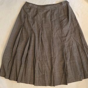 {VTG} Pendleton | Long Wool Pleated Skirt